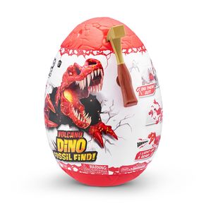 Robo Alive Huevo Sorpresa Desentierra 24cm Volvano Dino Fossil Find